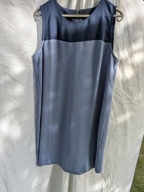 Cynthia Rowley Navy & Slate Blue Colorblock Dress